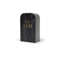 THE END BLACK