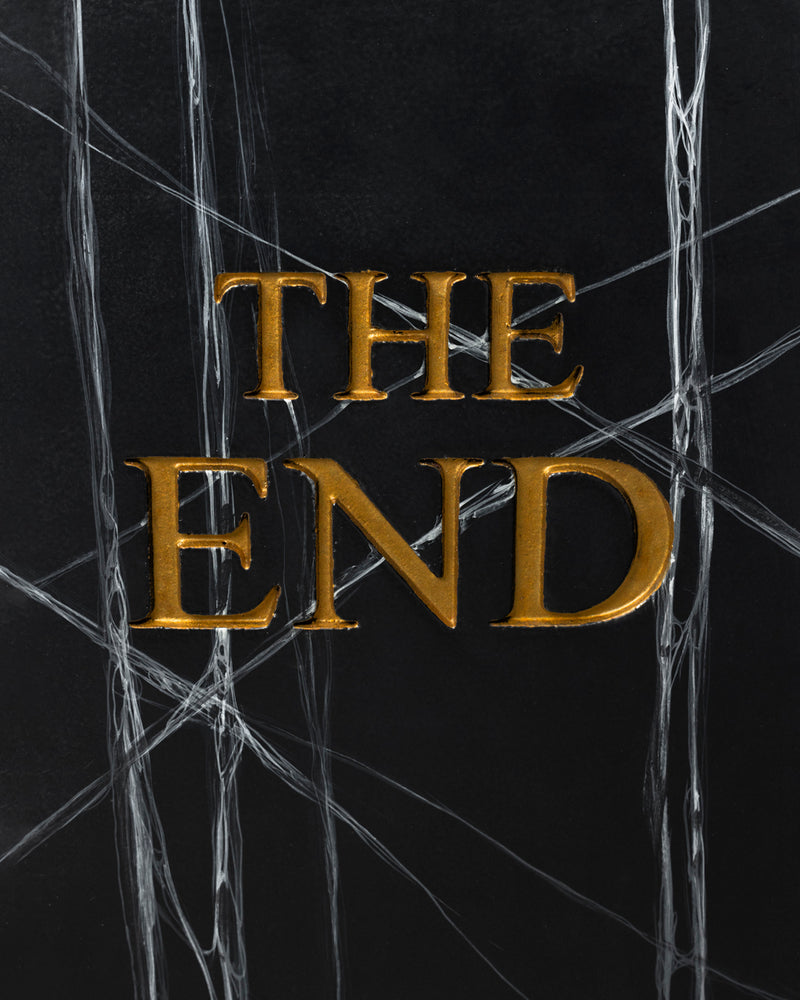 THE END BLACK