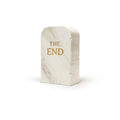 THE END WHITE