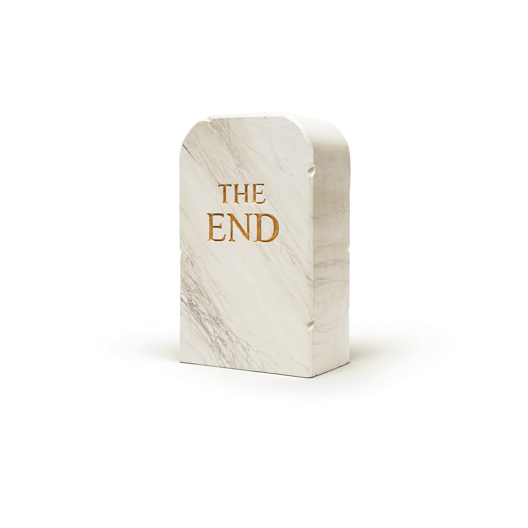 THE END WHITE