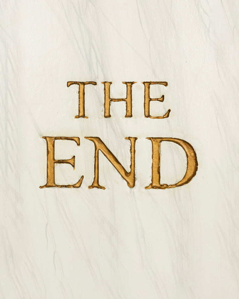 THE END WHITE